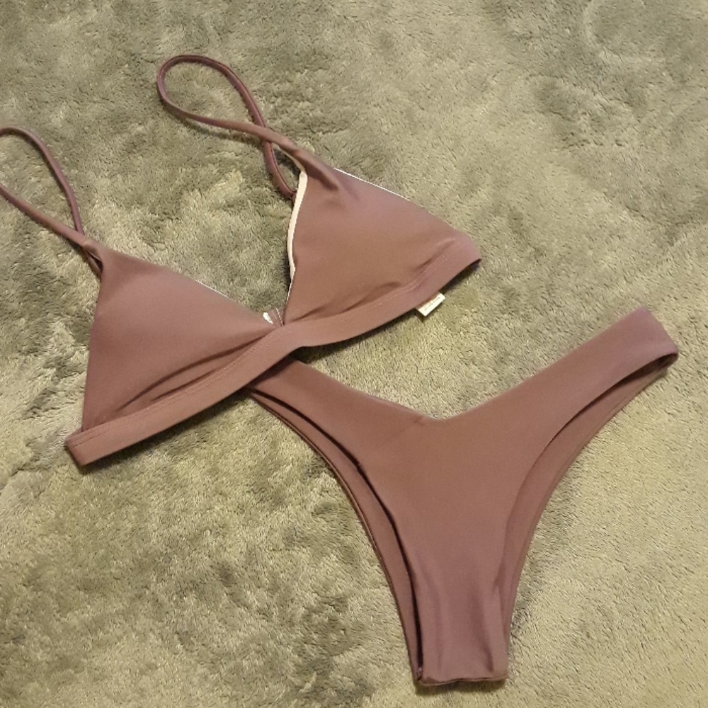 Purple mauve bikini